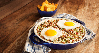 Mexidão de Arroz com Feijão